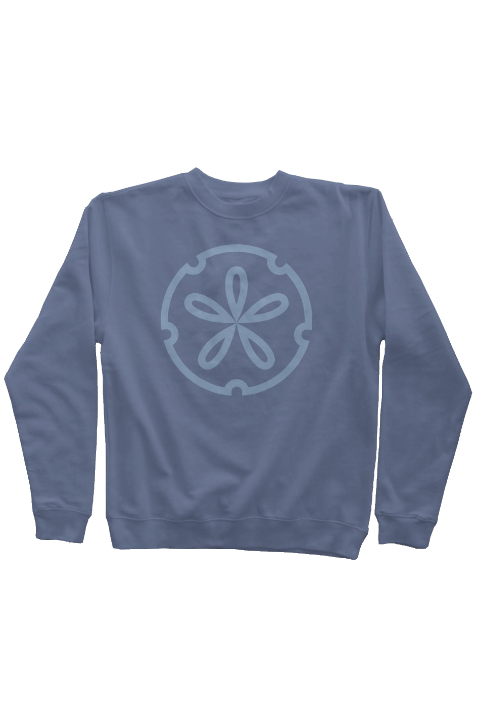 Labeled Vacation Sweatshirt - Deep Ocean