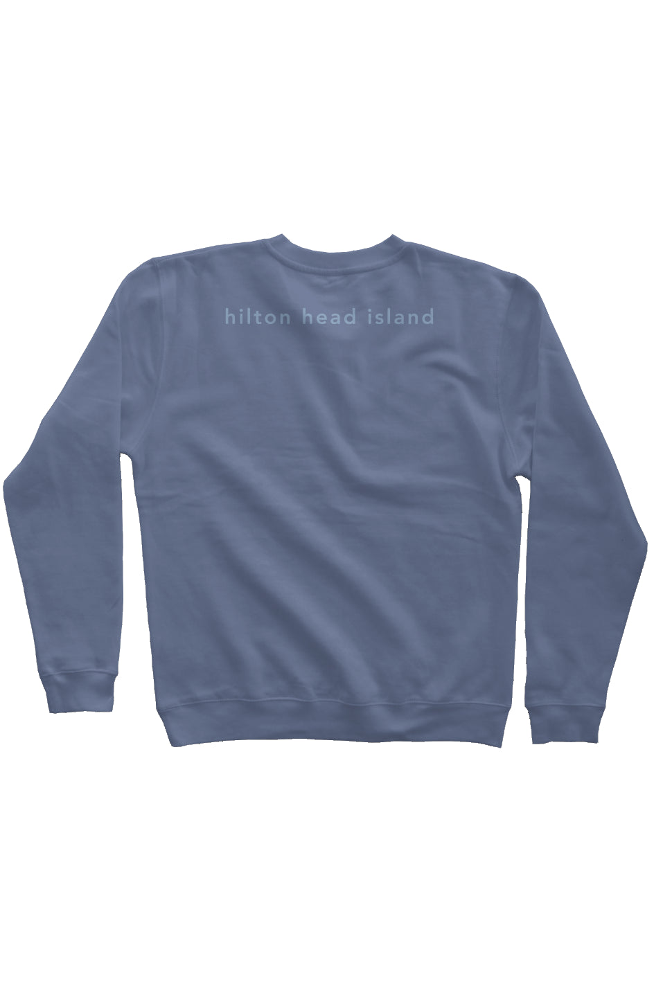 Labeled Vacation Sweatshirt - Deep Ocean