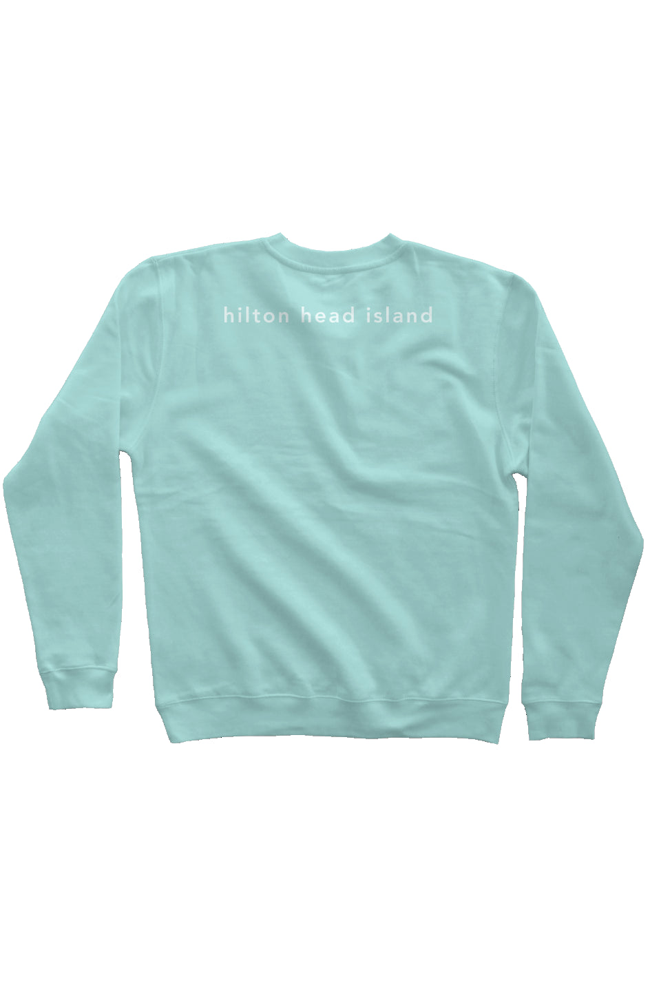 Labeled Vacation Sweatshirt - Sea Mist