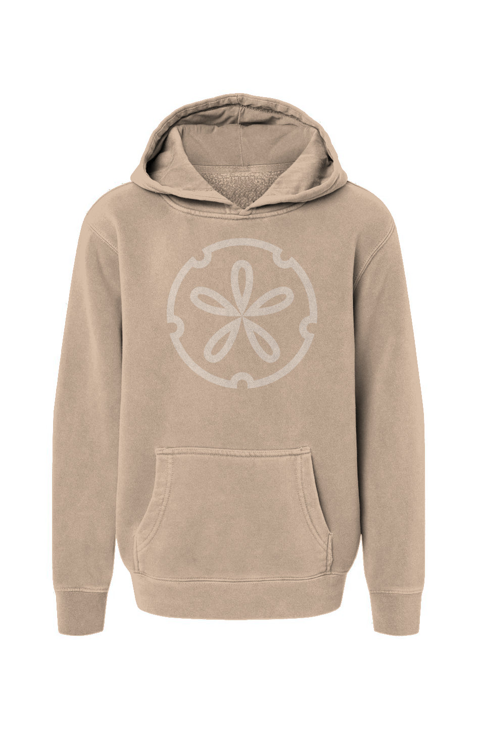 Labeled Youth Vacation Hoodie - Sand Castle