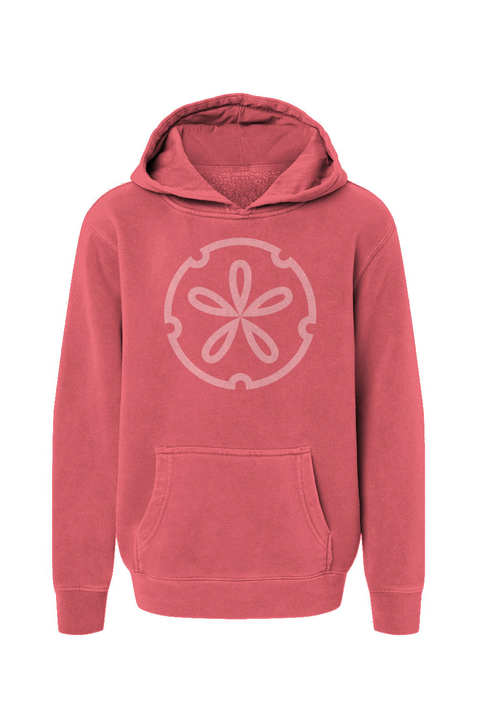 Labeled Youth Vacation Hoodie - Flamingo