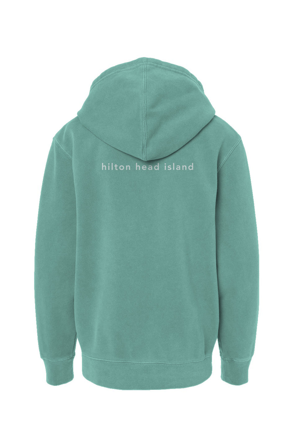 Labeled Youth Vacation Hoodie - Sea Mist