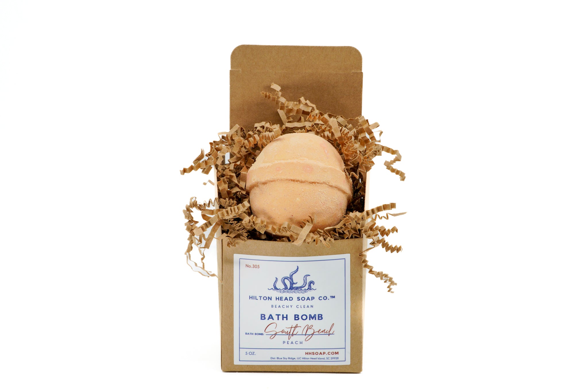 South Beach Peach Bath Bomb