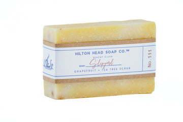 Shipyard Grapefruit + Tea Tree Scrub Bar Soap